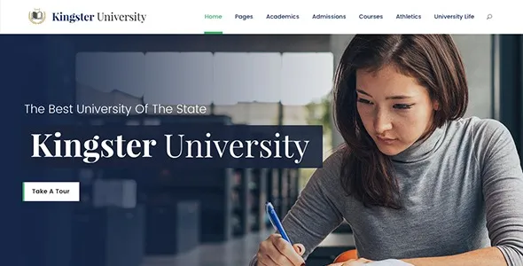 Kingster LMS Education For University College and School Nulled