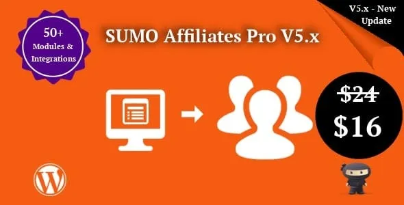 SUMO Affiliates Pro Nulled WordPress Affiliate Plugin Free Download