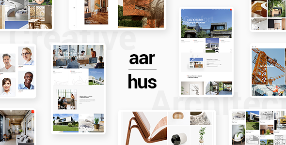 Aarhus Modern Architecture Theme Nulled