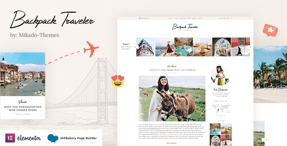 Backpack Traveler Modern Blog Nulled