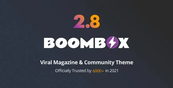 BoomBox – Viral Magazine WordPress Theme Nulled