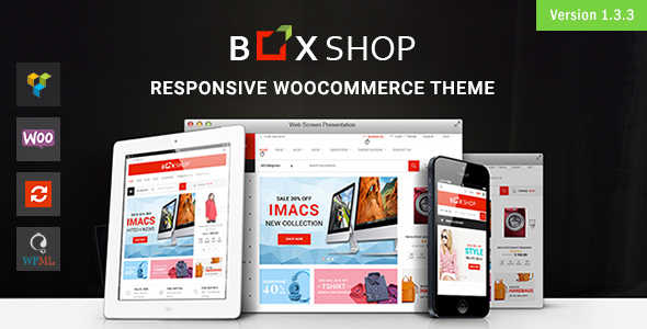 BoxShop – Responsive WooCommerce WordPress Theme Nulled