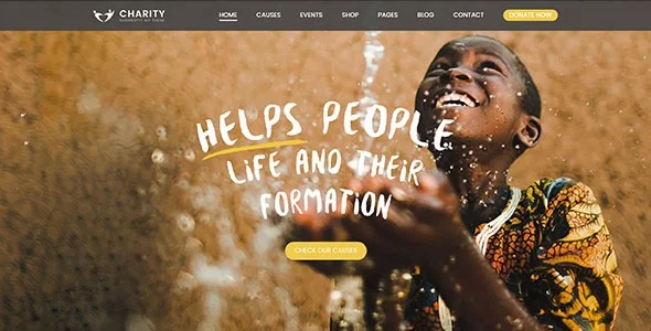Charity Foundation Theme Nulled