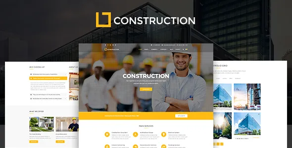 Construction WordPress Theme Nulled