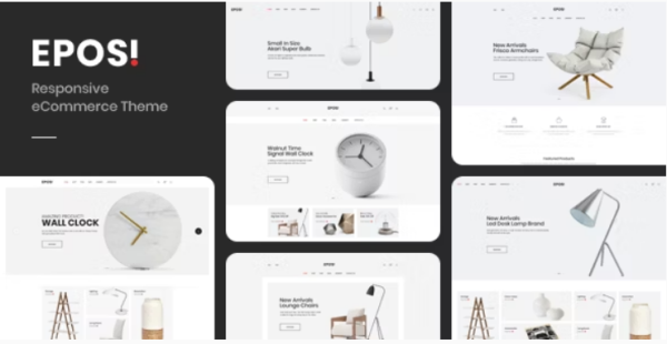 Eposi Minimal Theme for WooCommerce WordPress Nulled