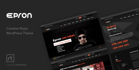 Epron Music Theme for WordPress Nulled