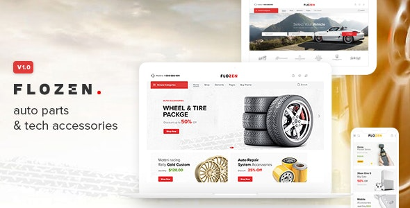 Flozen - WooCommerce AJAX WordPress Theme