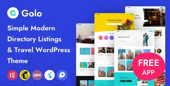 Golo City Guide WordPress Theme Nulled