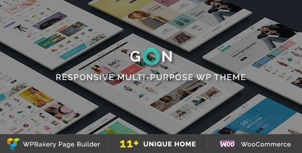 Gon Responsive Multi Purpose WordPress Theme Nulled