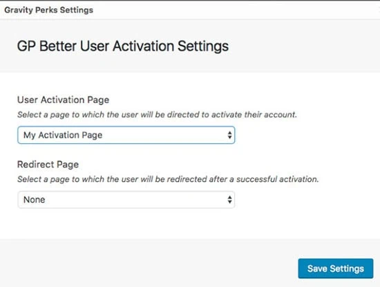 Gravity Forms Better User Activation