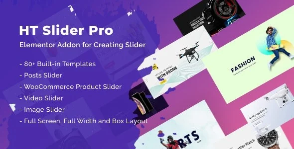 HT Slider Pro For Elementor Nulled