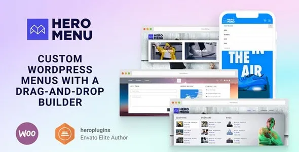 Hero Mega Menu Responsive WordPress Menu Plugin Nulled