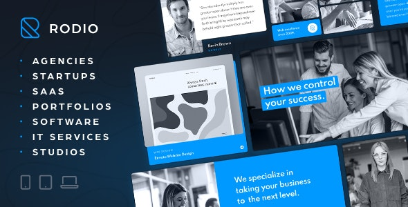 Rodio – Creative Multipurpose WordPress Theme Nulled 1