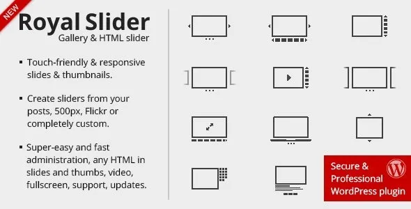 RoyalSlider Touch Content Slider for WordPress Nulled