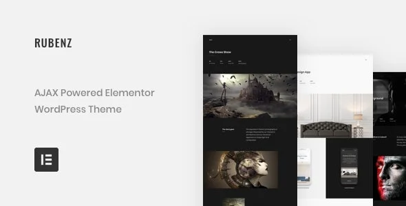 Rubenz – Creative AJAX Elementor Theme Nulled