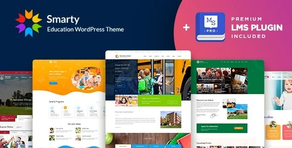Smarty School Kindergarten WordPress theme Nulled
