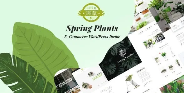Spring Plants – Gardening Houseplants WordPress Nulled