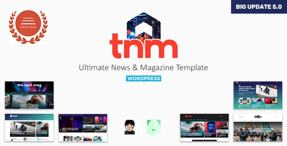 The Next Mag Ultimate Magazine WordPress Theme Nulled