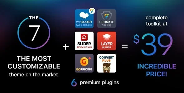 The7 – Multi Purpose Website Building Toolkit Nulled