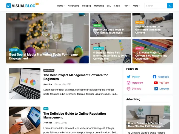 VisualBlog Pro Nulled Free Download
