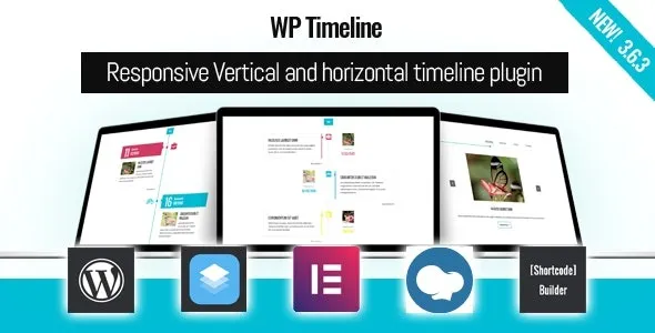 WP Timeline – Responsive Vertical and Horizontal timeline plugin Nulled