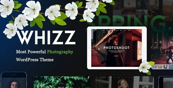 Whizz Photography WordPress Nulled