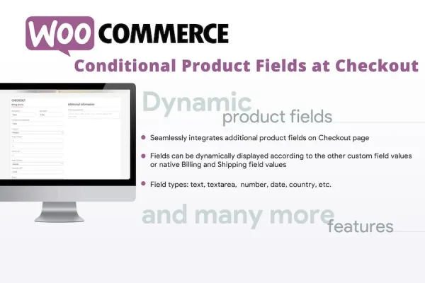 WooCommerce Conditional Product Fields at Checkout Nulled 1