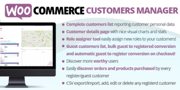 WooCommerce Customers Manager Nulled Free Download