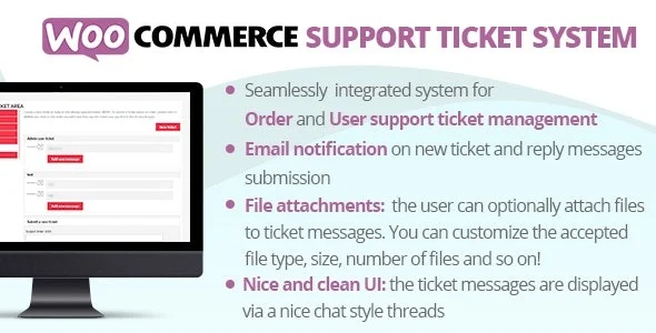 WooCommerce Support Ticket System Nulled