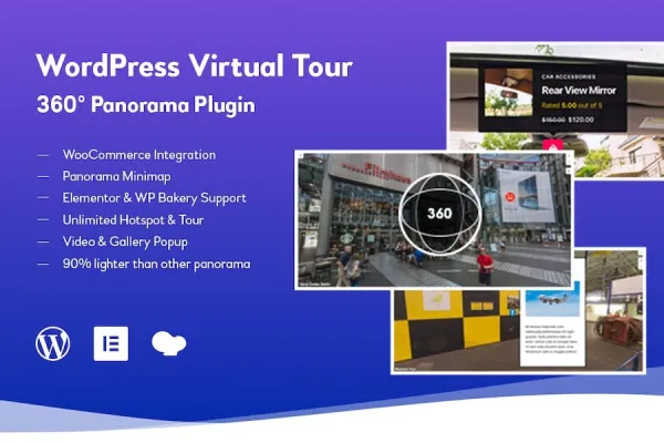 WordPress Virtual Tour 360 Panorama Plugin Nulled