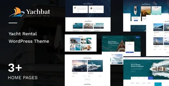 Yachbat Yacht Boat Rental WordPress Theme Nulled