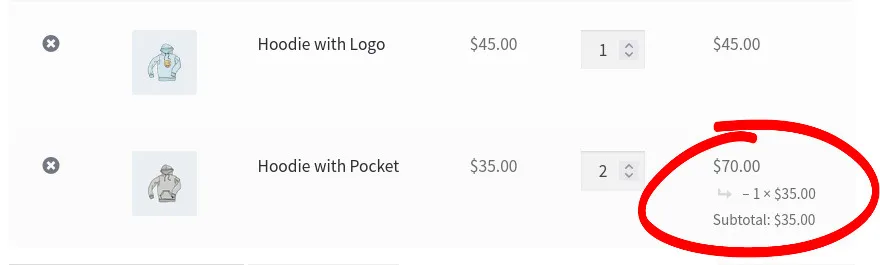 woocommerce bogo 2x1 1