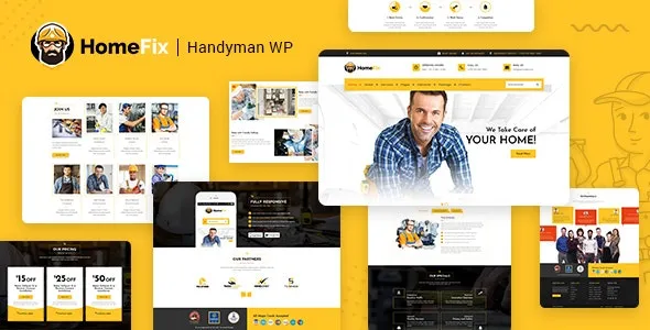 HomeFix Maintenance Handyman Theme