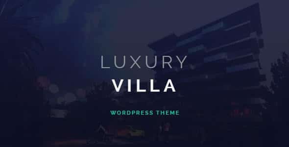 Luxury Villa Property Showcase WordPress Theme