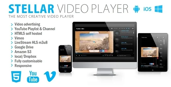 Stellar Video Player WordPress plugin Free Download
