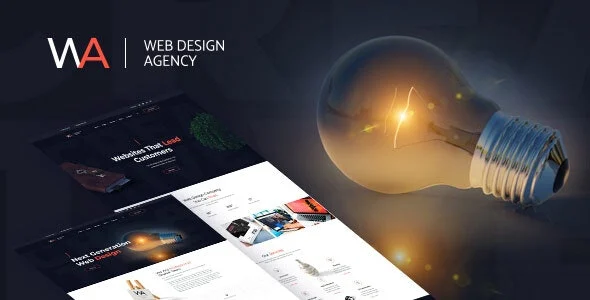 Wagency Web Design Company WordPress Theme