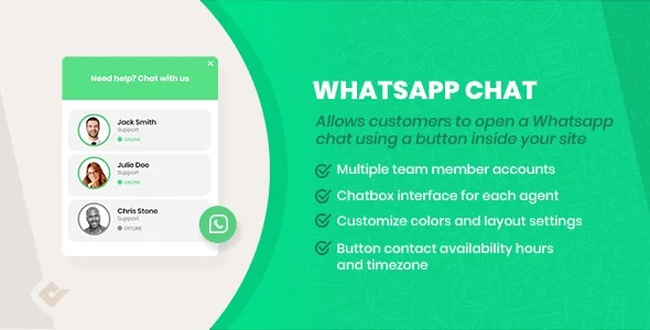 WhatsApp Chat Pro By QuadLayers Nulled