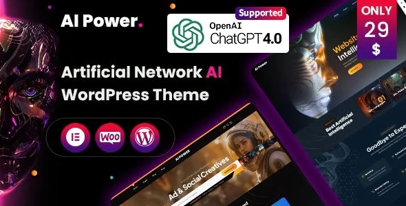 AI Power v1.0 AI WordPress Theme