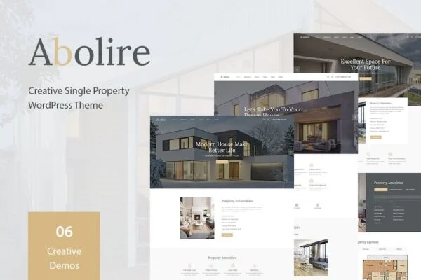 Abolire Single Property WordPress Theme Nulled 600x400 1