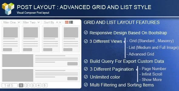 Advance Post Grid/List for Visual Composer