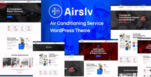 Airslv – Heating & Air Conditioning WordPress Theme
