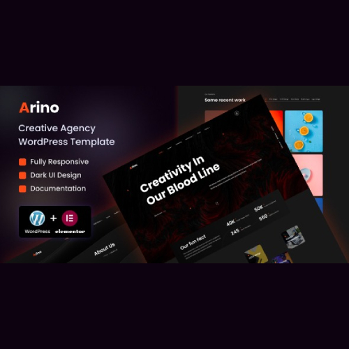 Arino Creative Agency WordPress Theme