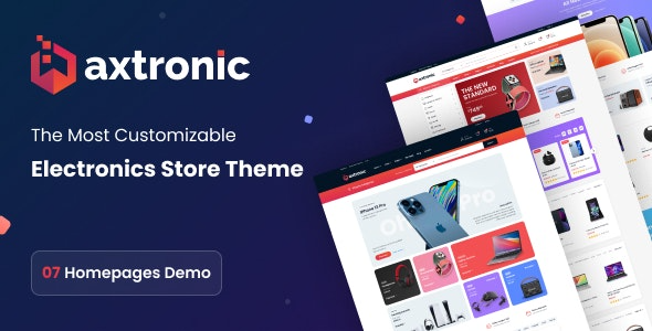 Axtronic Electronics WooCommerce WordPress Theme Nulled