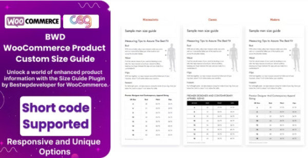 BWD Product Custom Size Guide For WooCommerce Nulled 600x308 1