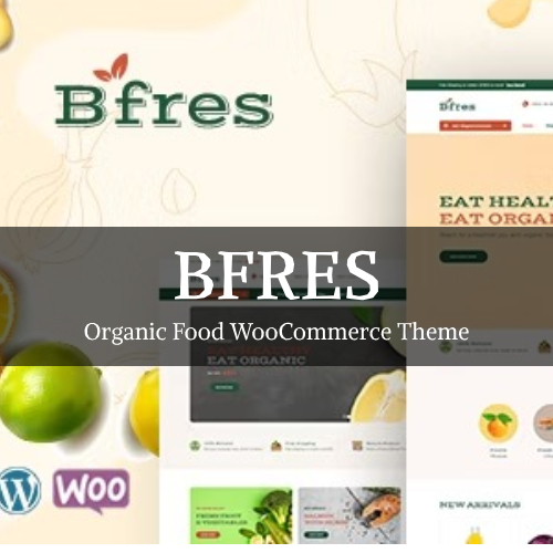 Bfres Organic Food WooCommerce Theme