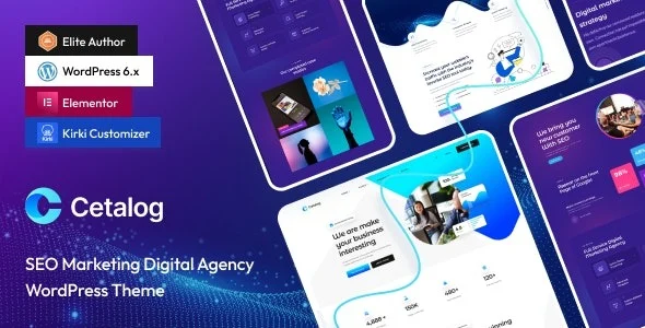 Cetalog Marketing and SEO Agency WordPress Theme