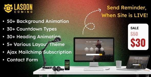 Coming Soon Counter Page Maintenance Mode WordPress Plugin Coming Soon Nulled