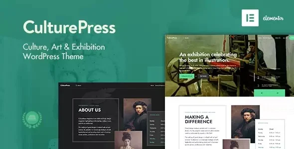 CulturePress Art and Culture WP theme