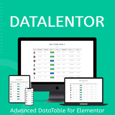 Datalentor – Advanced DataTable for Elementor