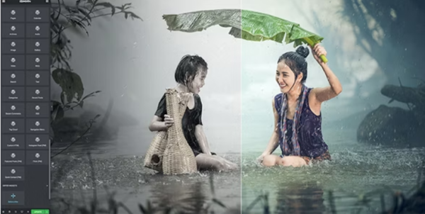 Differ Before and After widget for Elementor